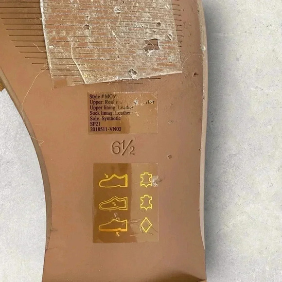 Madewell Calf hair Joy Wavy Sandal in Spot Dot Sz 6.5 - Picture 6 of 7